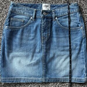 H&M Classic Blue Denim Mini Skirt
